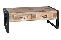 Ember Coffee Table 120 2-Drawer Almond