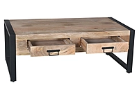 Ember Coffee Table 120 2-Drawer Almond