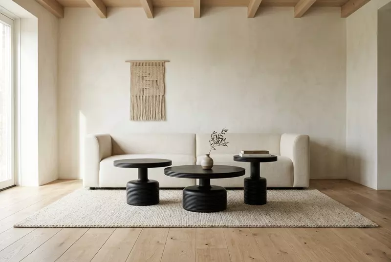 Nord Coffee Table 80 Caviar