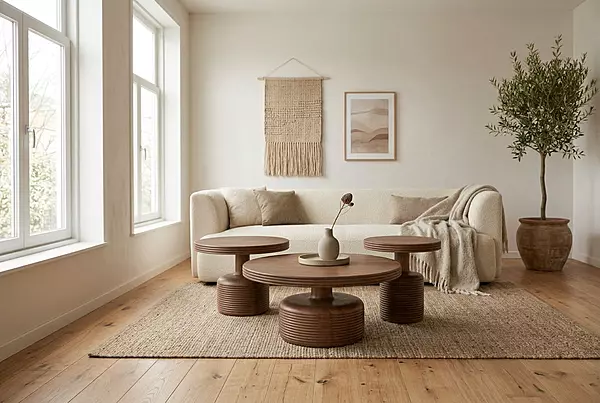 Nord Coffee Table 45 Walnut
