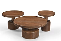 Nord Coffee Table 45 Walnut