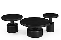 Nord Coffee Table 60 Caviar