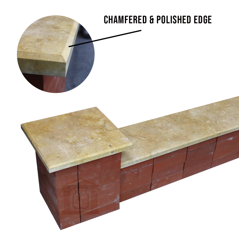 Dark Yellow Pier Caps