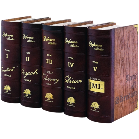 Gold Cherry Wiśnia karafka w książce tom III 0,7/30%