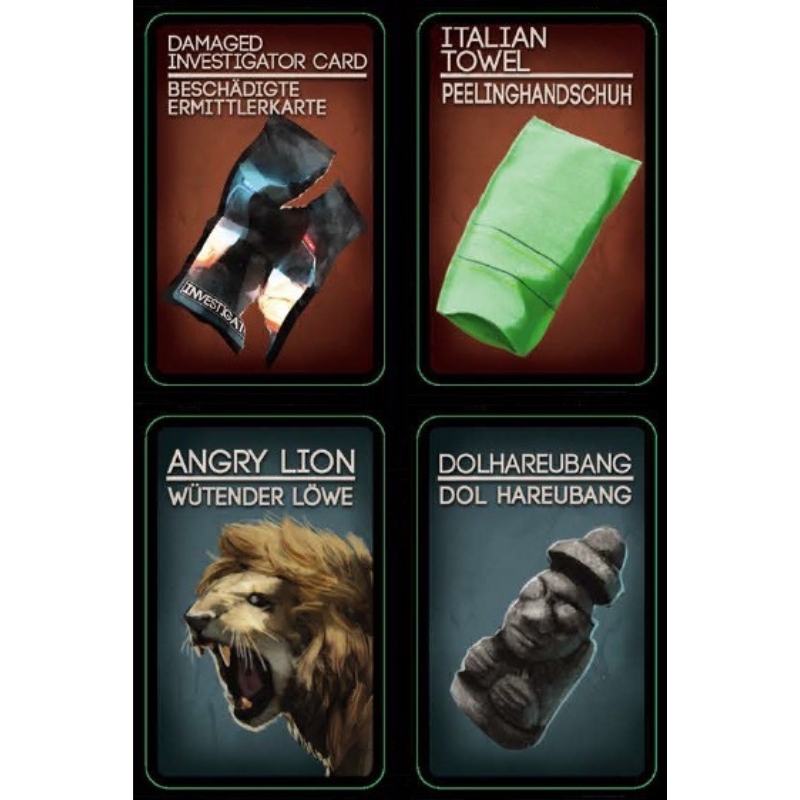 Deception: Promo-Themen-Pack: Korea Karten