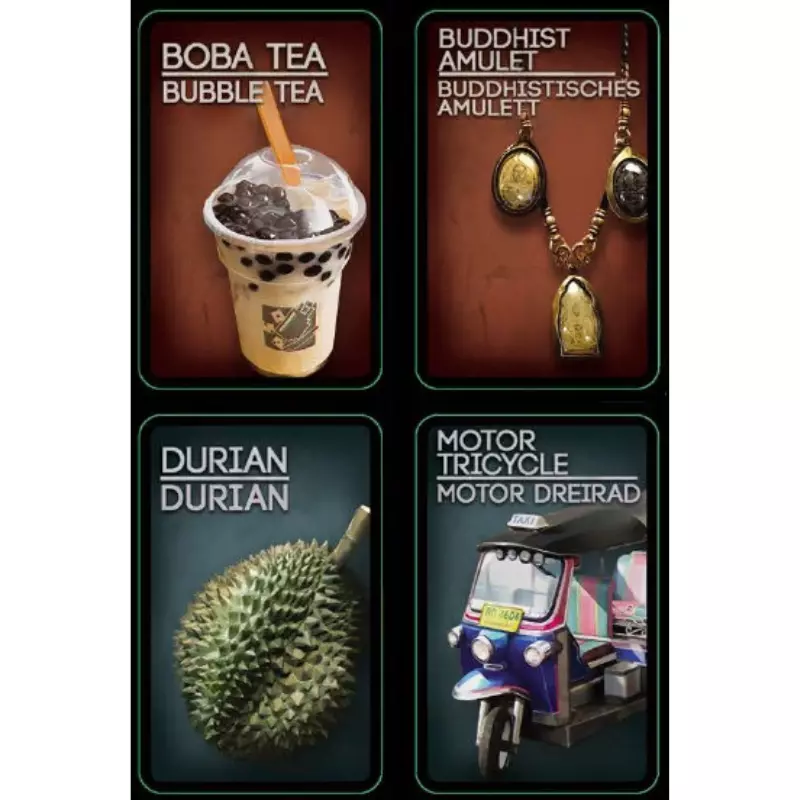 Deception: Promo-Themen-Pack: Thailand Karten