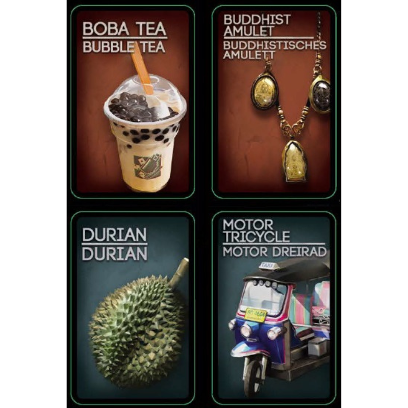 Deception: Promo-Themen-Pack: Thailand Karten