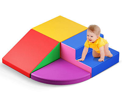 Големи меки модули за игра, Блокове от пяна - 4 броя Големи меки модули за игра, Блокове от пяна - 4 броя