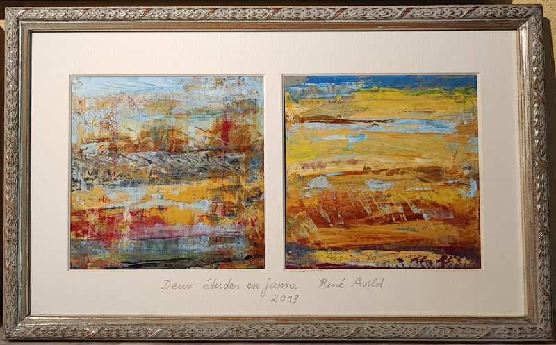 Deux études en jaunes