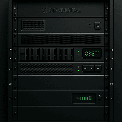 Dew Server Rack - 19 inch