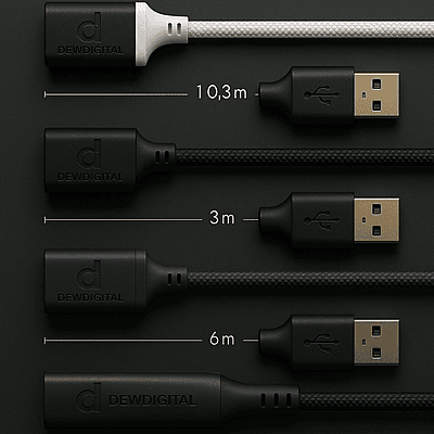 Dew USB Extension Cable