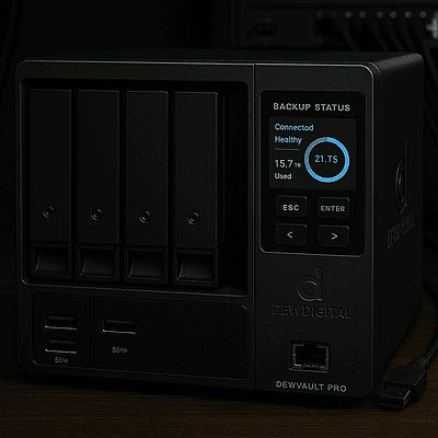 Dew Backup Storage Array