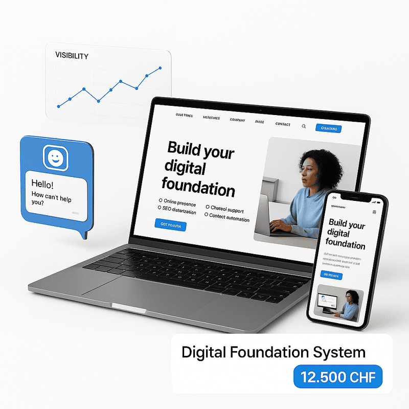 Digital Foundation System ? – Sichtbarkeit, Vertrauen & erste Automationen