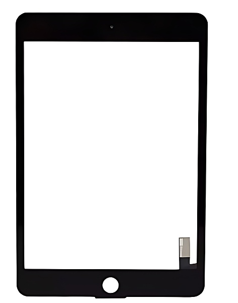 For iPad Mini 4 - Replacement Digitizer Front Glass Assembly - Black - Screen