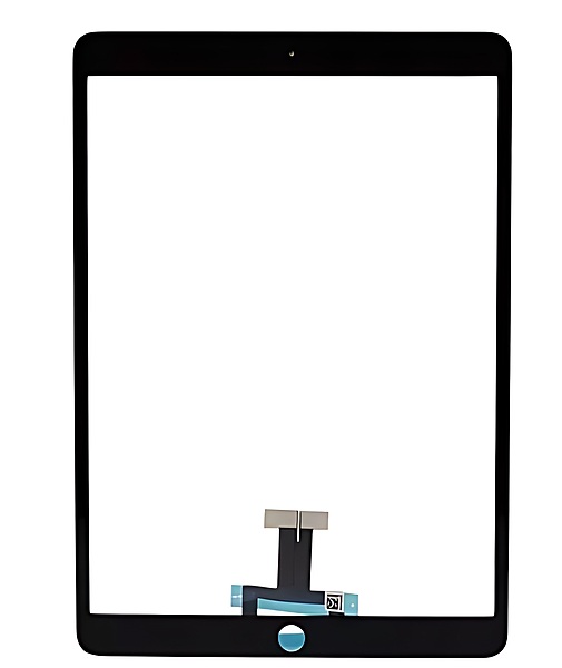 For iPad Pro 10.5" 2nd Gen - Replacement Digitizer Front Glass Assembly - Black - Screen