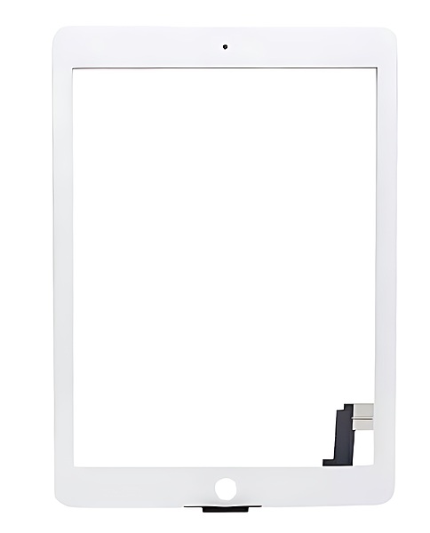 iPad Air 2 - Replacement Digitizer Front Glass Assembly - White - Screen Refurbishment