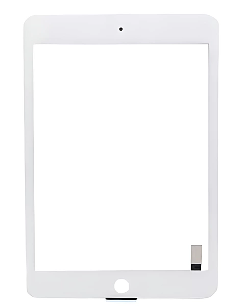 For iPad Mini 4 - Replacement Digitizer Front Glass Assembly - White - Screen