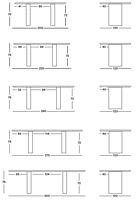 Foster Dining Table Ellipse