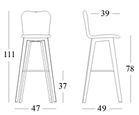 Lily Bar Stool