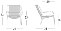 Ribbon Lounge Chair