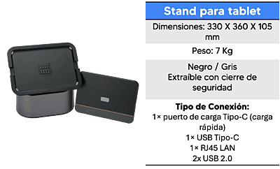Soporte tablet