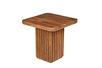 Cane Coffee Table None Walnut
