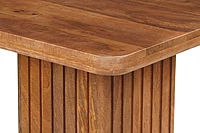 Cane Coffee Table None Walnut