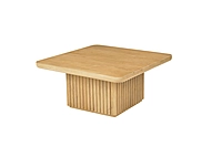 Cane Coffee Table None Almond