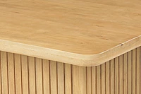 Cane Coffee Table None Almond