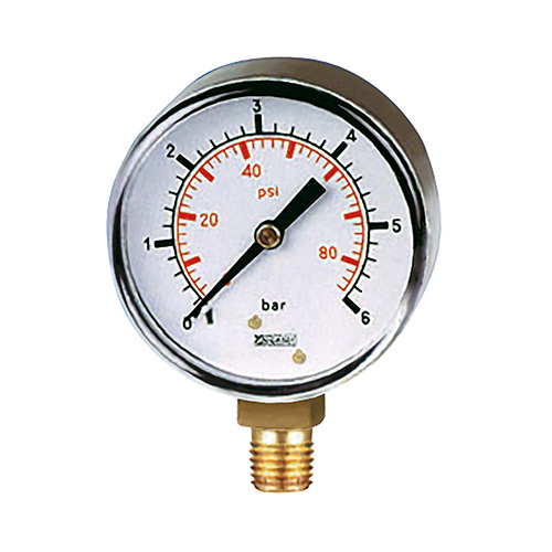Dry Pressure Gauge Rear Entry - 50mm Diameter