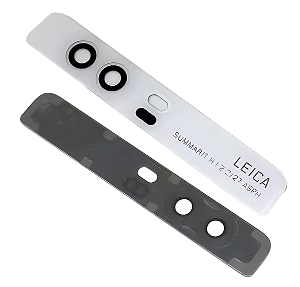 Huawei P9 - Replacement Dual Camera Lens Glass Cover With Adhesive - White