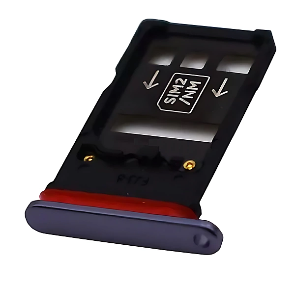 Huawei Mate 20 X - Replacement Dual SIM Card Tray - Silver