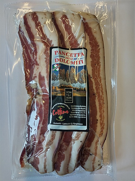 Skivad Pancetta, 220g