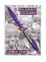 Bolígrafo Solidario Bic Tinta Azul