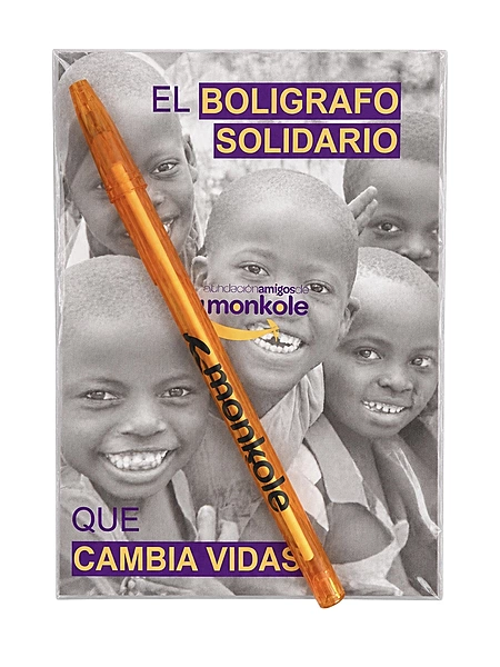 Bolígrafo Solidario Bic Tinta Azul