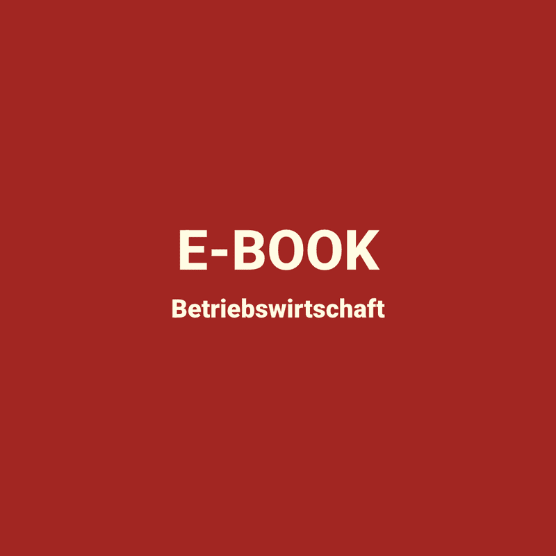 EBC*L Betriebswirtschaft – E-Book EBC*L Betriebswirtschaft – E-Book