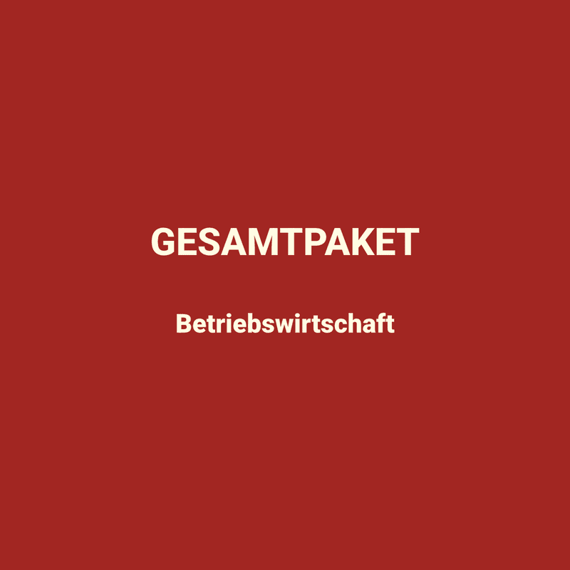 EBC*L Betriebswirtschaft – Gesamtpaket (E-Book + Prüfung)