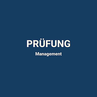 Aufbaulehrgang Management – Prüfung
