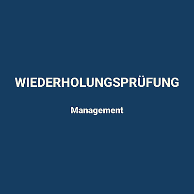 Aufbaulehrgang Management – Prüfung Aufbaulehrgang Management – Prüfung