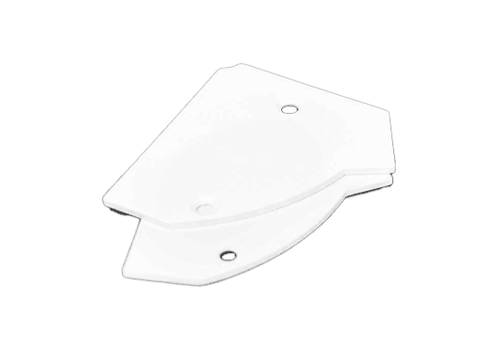 Endcap Set 2pc ALS Plaster Profile Corner Cove Sheetrock White Endcap Set 2pc ALS Plaster Profile Corner Cove Sheetrock White