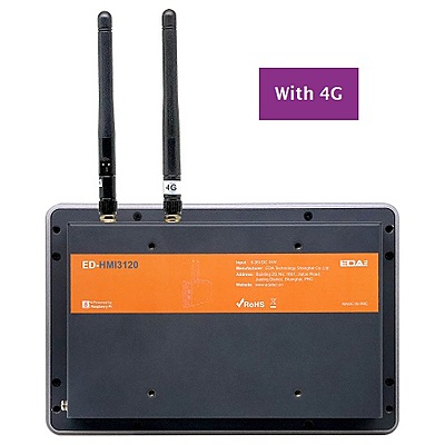 EDATEC ED-HMI3120-070C-10232-4US Industrial HMI Display (CM5)