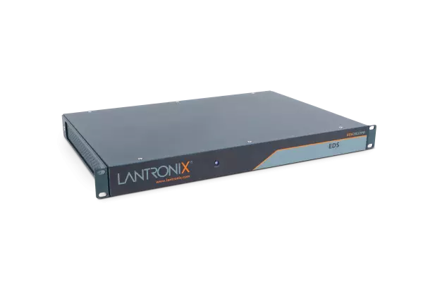 Lantronix EDS3032PR1NS - secure terminal server, 32-port serial, 1 GbE ethernet, 110-240 VAC, 1U rack, power cord included