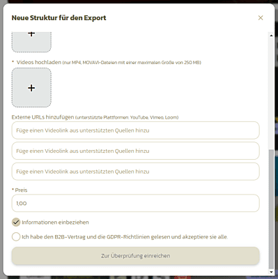Unbegrenzt Strukturen (Guidelines) erstellen