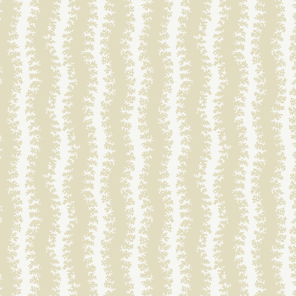 Elkhorn Stripe - Maitland Green - Ceiling White Elkhorn Stripe - Maitland Green - Ceiling White