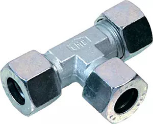 Gates DIN 2353 Steel Equal Tee - Light Series