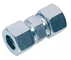 Gates DIN 2353 Steel Straight Coupling - Heavy Series