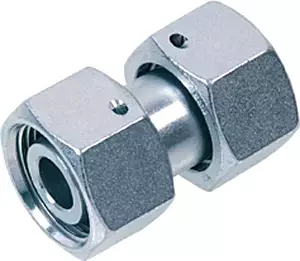 Gates DIN 2353 Steel Female Swivel Coupling - Light Series