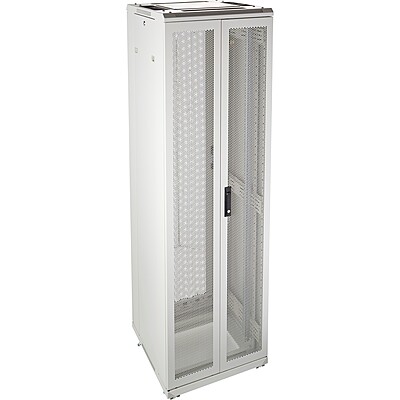 Excel 42U 80X80 Grey double vented doors
