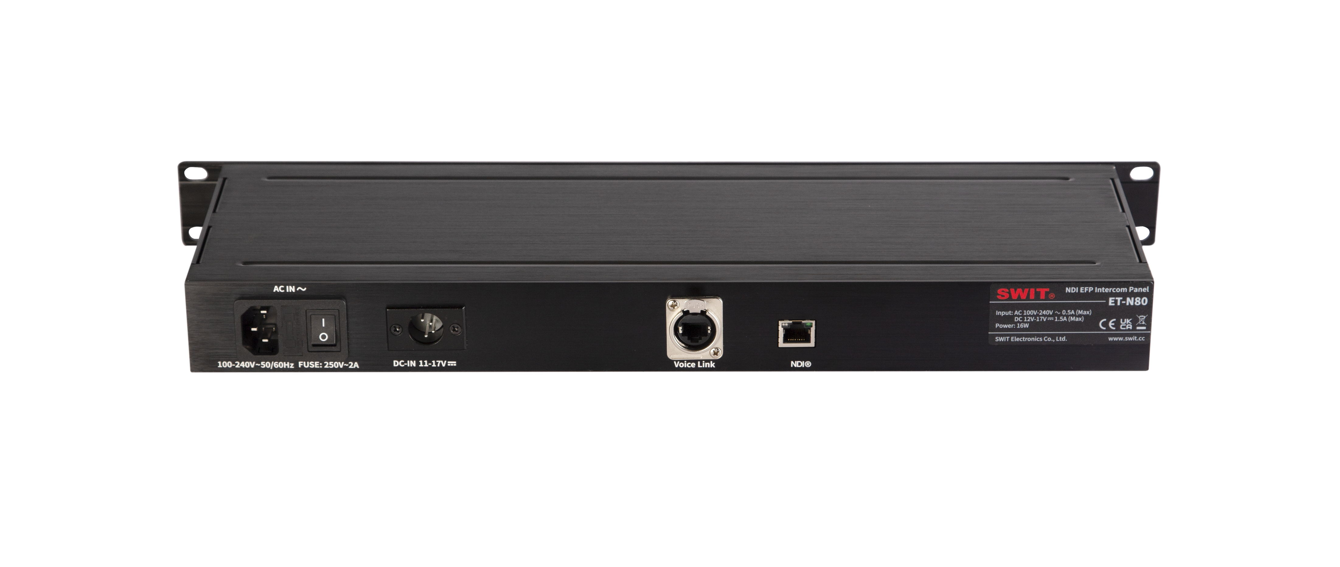 ET-N80 | NDI Intercom Console with 8-ch camera operational