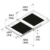Penn Elcom Laptop Security Drawer 1U